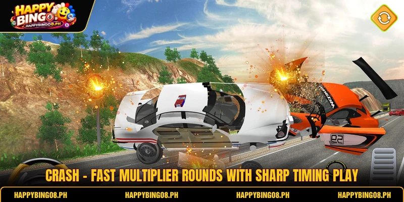 Crash - Fast Multiplier Rounds With Sharp Timing Play