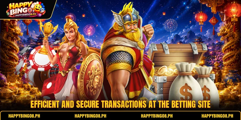 Efficient and secure transactions at the betting site