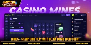 Mines - Sharp Grid Play With Clean Bomb Logic Today