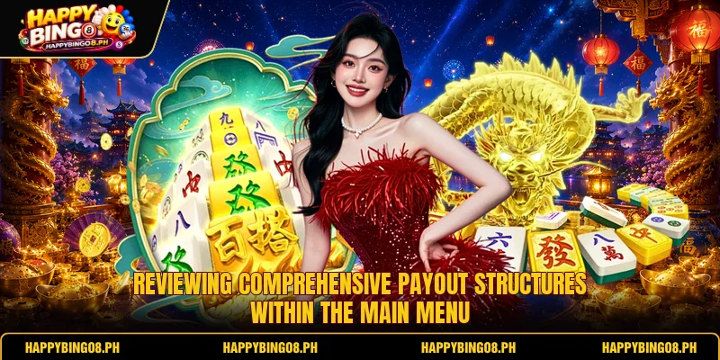 Reviewing comprehensive payout structures within the main menu
