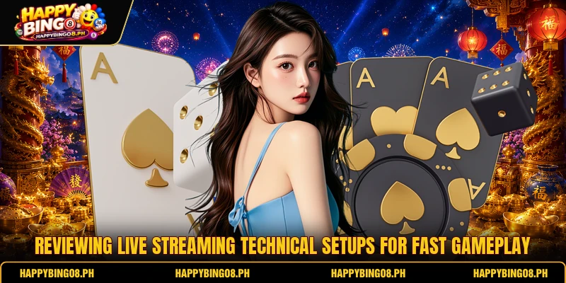 Reviewing live streaming technical setups for fast gameplay