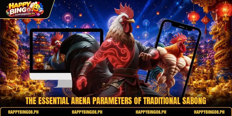 The essential arena parameters of Traditional Sabong