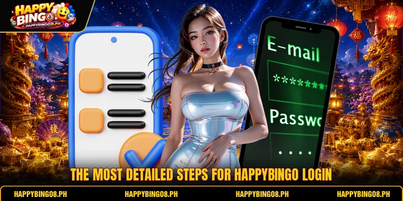 The most detailed steps for Happybingo login