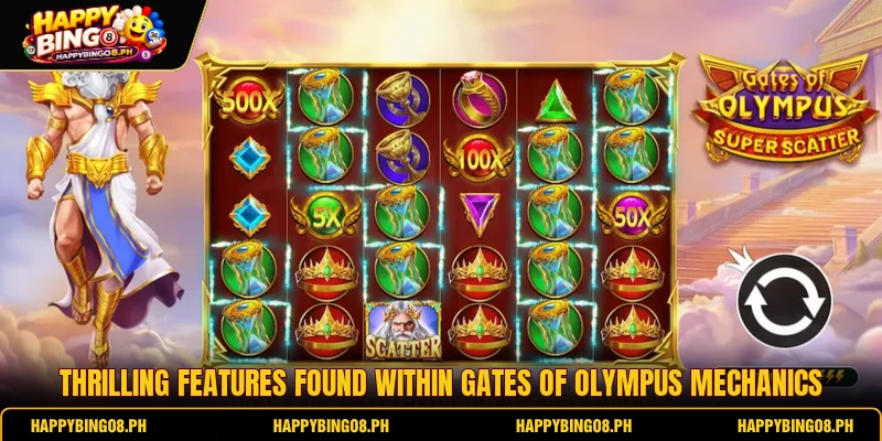 Thrilling features found within Gates of Olympus mechanics