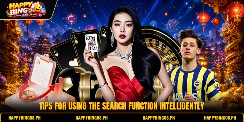 Tips for using the search function intelligently