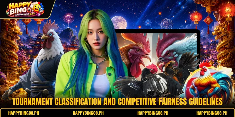 Tournament classification and competitive fairness guidelines